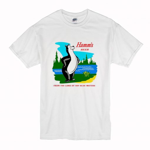 Hamm’s Beer Bear Lake T-Shirt (Oztmu)