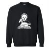 Michael Myers Happy Holidays Christmas Sweatshirt (Oztmu)