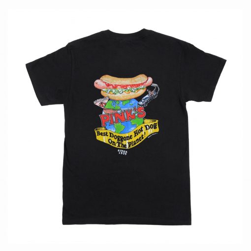 Pink's Hot Dogs Hollywood T Shirt (Oztmu)