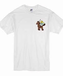 Ralph Wiggum Pocket Print T-Shirt (Oztmu)