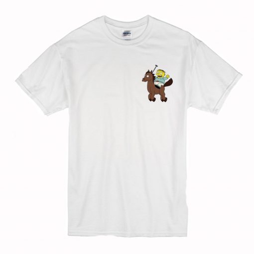 Ralph Wiggum Pocket Print T-Shirt (Oztmu)