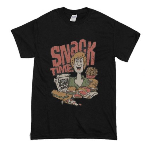 Scooby Doo Shaggy Snack Time T Shirt (Oztmu)