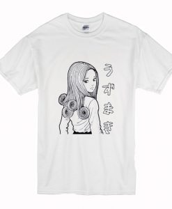 Tomie Junji Ito Uzumaki T Shirt (Oztmu)