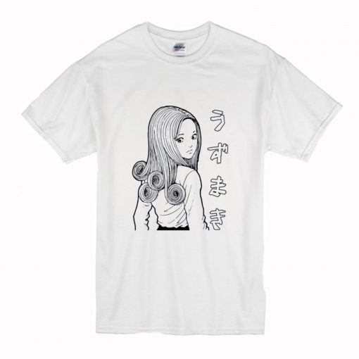 Tomie Junji Ito Uzumaki T Shirt (Oztmu)