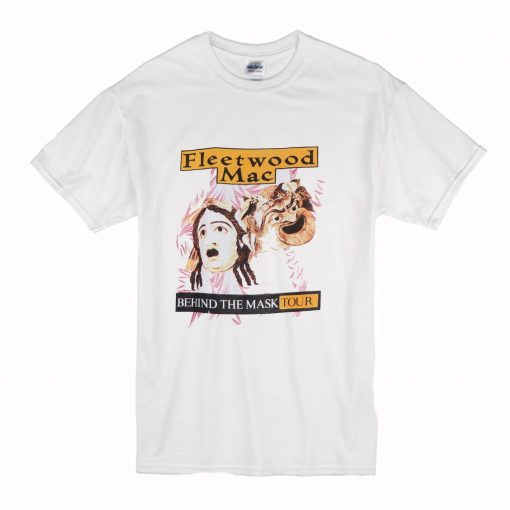 1990 Fleetwood Mac Behind the Mask Tour T Shirt (Oztmu)