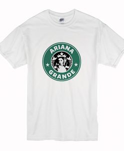 Ariana Grande Starbucks Logo T Shirt (Oztmu)