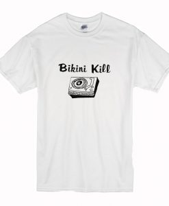 Bikini Kill Logo T Shirt (Oztmu)