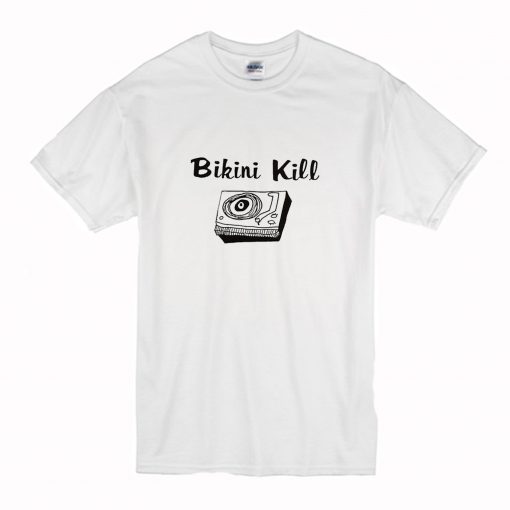 Bikini Kill Logo T Shirt (Oztmu)