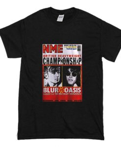 Blur Vs Oasis T-Shirt (Oztmu)