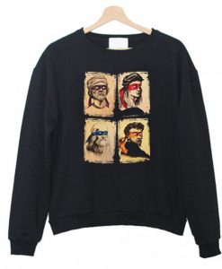 Donatello Raphael Leonardo Michelangelo Sweatshirt (Oztmu)