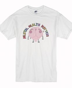 Mental Health Matters T-Shirt White (Oztmu)