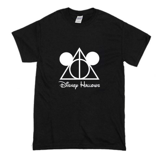 Mickey Mouse Harry Potter Deathly Hallows T Shirt (Oztmu)