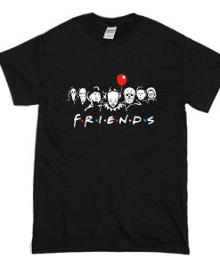 Official Horror Movie Character Friends Halloween T Shirt (Oztmu)