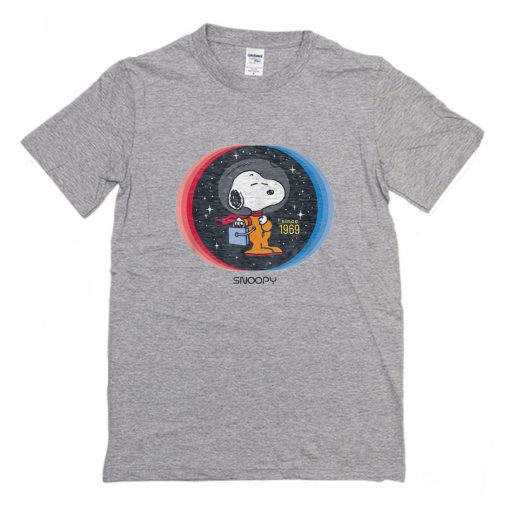 Peanuts Snoopy in Space 1969 T-Shirt (Oztmu)