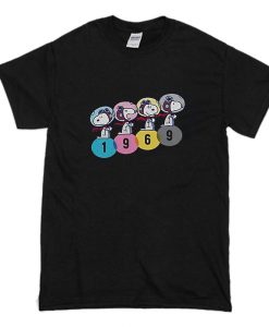 Peanuts Space Travel Snoopy In Space 1969 T-Shirt (Oztmu)