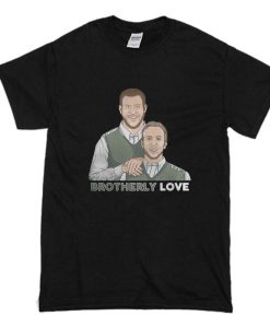 Philadelphia Eagles Carson Wentz And Nick Foles Brotherly Love T Shirt (Oztmu)