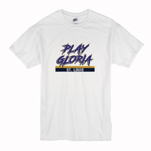 Play Gloria St Louis Blues Hockey T Shirt (Oztmu)