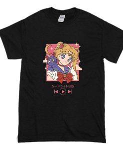 Sailor Moon Kawaii Harajuku T Shirt (Oztmu)