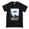 Josh Dun I want to believe UFO T-Shirt (Oztmu)