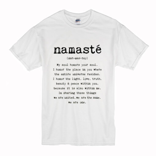 Namaste T-Shirt (Oztmu)