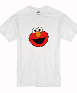 Sesame Street Elmo Cookie Monster T Shirt White (Oztmu)