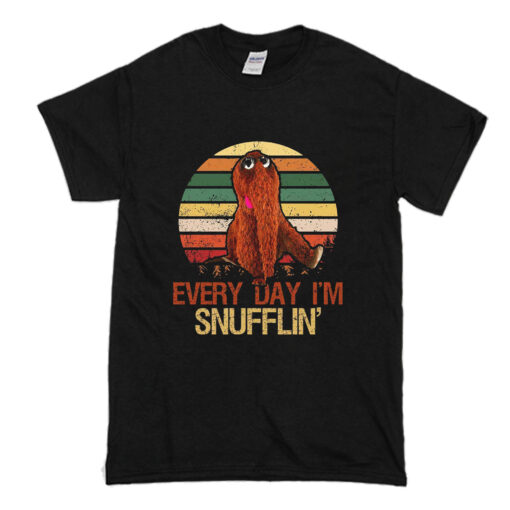 Snuffleupagus every day I’m snufflin T-Shirt (Oztmu)