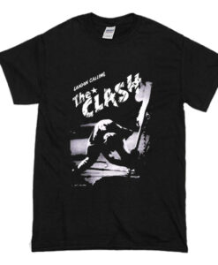 The Clash London Calling Black T Shirt (Oztmu)