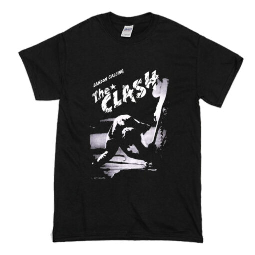 The Clash London Calling Black T Shirt (Oztmu)