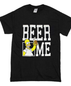 The Simpsons Homer Beer Me T Shirt (Oztmu)