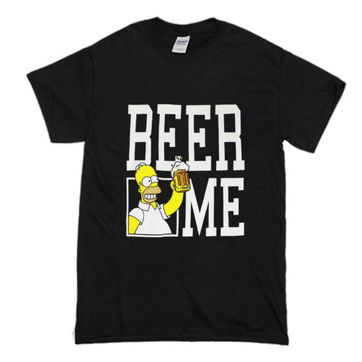 The Simpsons Homer Beer Me T Shirt (Oztmu)