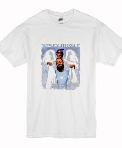 Two Angels Tupac Shakur And Nipsey Hussle T-Shirt (Oztmu)