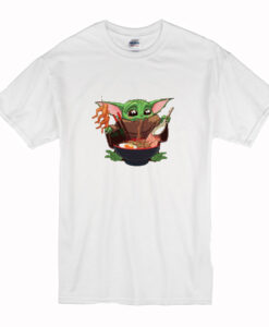 Baby Yoda Eat Ramen T Shirt (Oztmu)