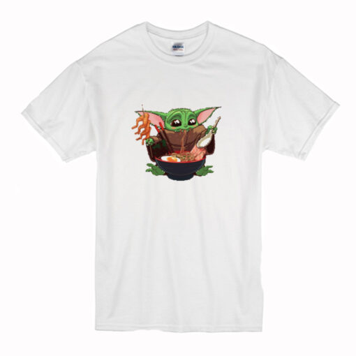 Baby Yoda Eat Ramen T Shirt (Oztmu)