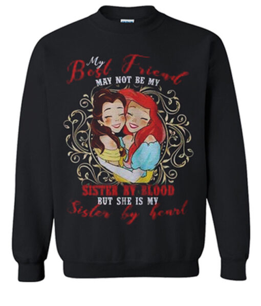 Best Friends Disney Princess Sweatshirt (Oztmu)