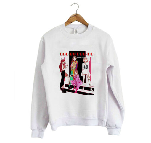 Ddu-Du Ddu-Du Black Pink sweatshirt (Oztmu)