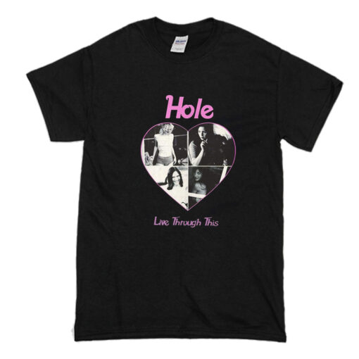 Hole Band Courtney Love T Shirt (Oztmu)