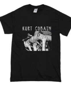 Kurt Cobain T-Shirt Black (Oztmu)