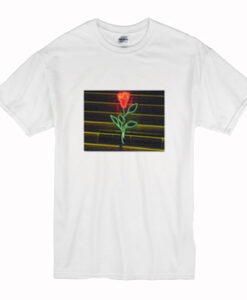 Louis Tomlinson Neon Rose T-Shirt (Oztmu)