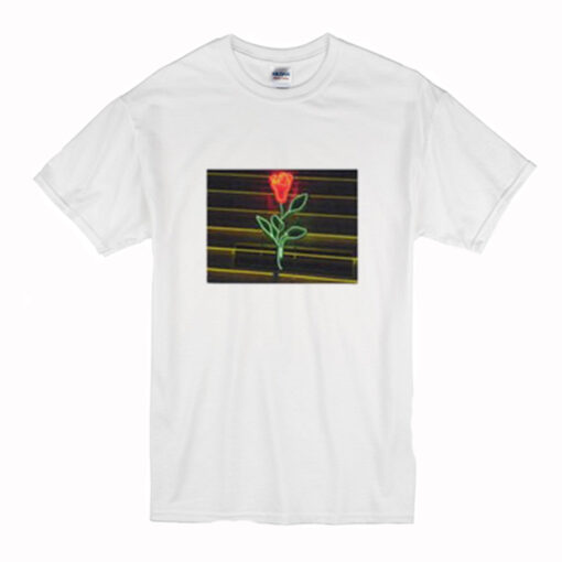 Louis Tomlinson Neon Rose T-Shirt (Oztmu)