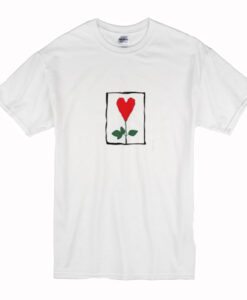 Rachel Green Rose Heart T-Shirt (Oztmu)