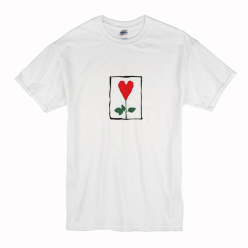 Rachel Green Rose Heart T-Shirt (Oztmu)