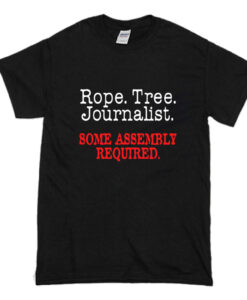 Rope Tree Journalist T-Shirt (Oztmu)