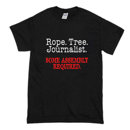 Rope Tree Journalist T-Shirt (Oztmu)