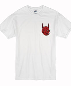 White Devil Head T Shirt (Oztmu)