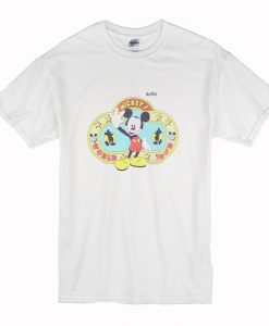 1990s Men's Mickey's World Tour T-Shirt (Oztmu)