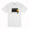 Bart Simpson Racists Can Eat My Shorts T Shirt (Oztmu)