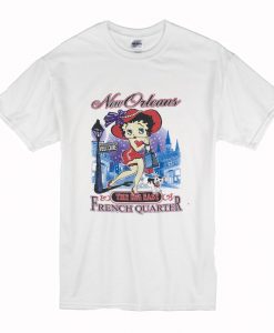 Betty Boop New Orleans T-Shirt (Oztmu)