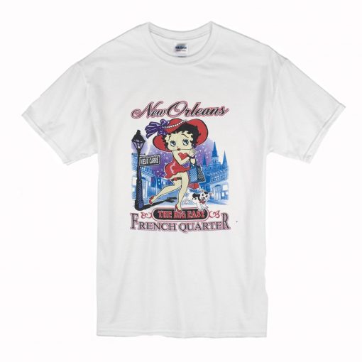 Betty Boop New Orleans T-Shirt (Oztmu)