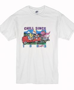 Chill Since 1993 T Shirt White (Oztmu)