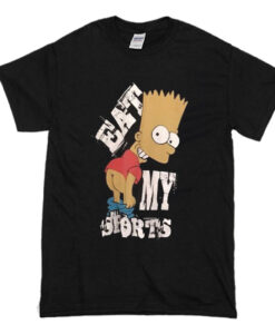 Eat My Shorts Bart Simpson T Shirt (Oztmu)